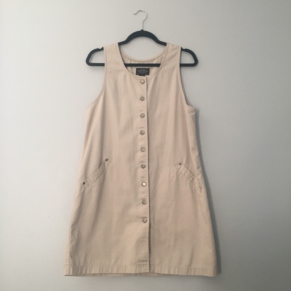 Vintage 90s khaki jumper